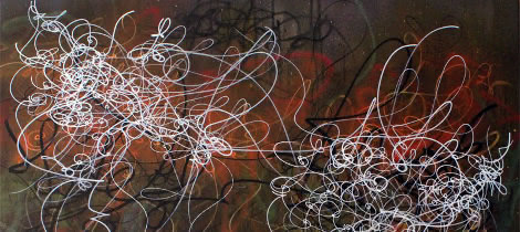 Abstract Calligraphy by Matox