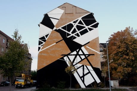 Abstract Graffiti: Graphic Surgery in Dresden
