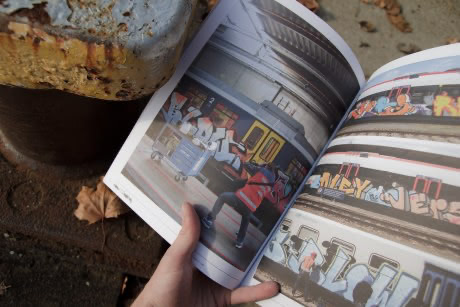 graffiti trains - amateur mag