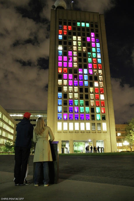 Tetris Hack: Amazing 90 Meters Tetris Game!