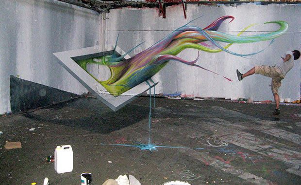 Anamorphic Graffiti - TSF Crew