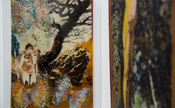 artiste ouvrier stencil art