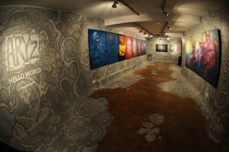 aryz exhibition barcelona