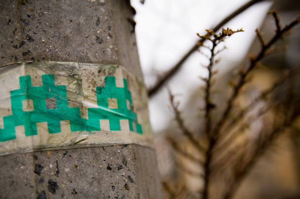 space invader edinburgh