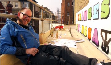 Ben Eine Against Zero Tolerance