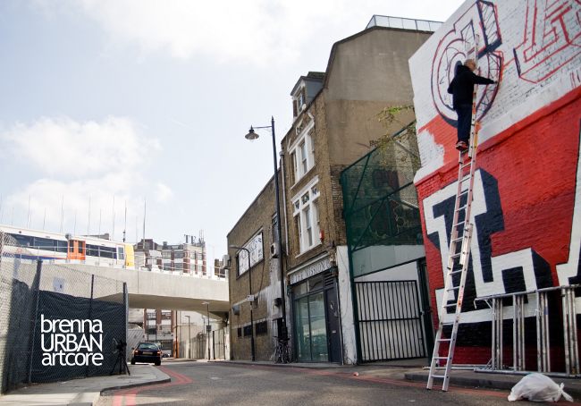 ben eine graffiti london