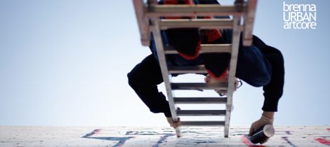 Ben Eine in Action - Graffiti Photography