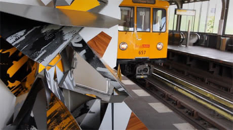 Berlin Subway Sculpture