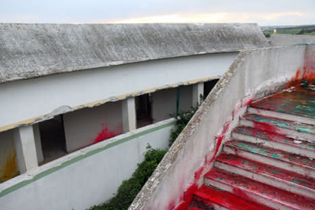 Paint Bomb by Brad Downey and Akay