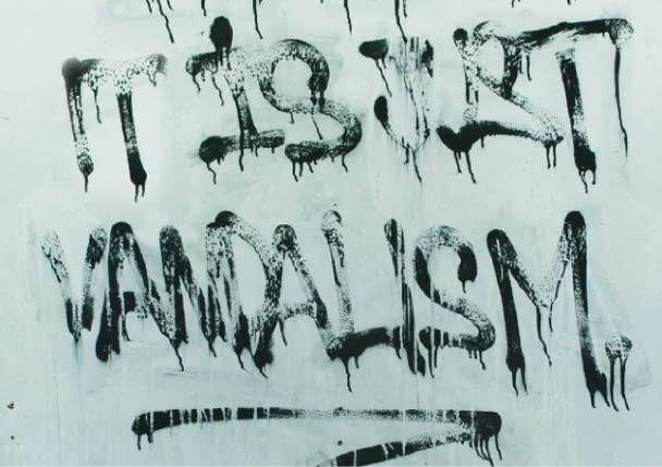 Thierry Furger buffed graffiti