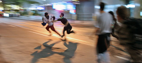 Urban Game: Capture the Flag in Berlin