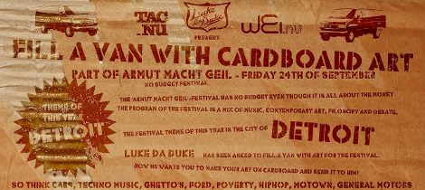 Call for Cardboard Art