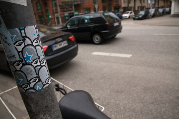 flying fortress sticker