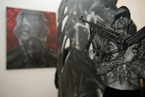 Stencil Art & Cyberpunk: Czarnobyl Art Show