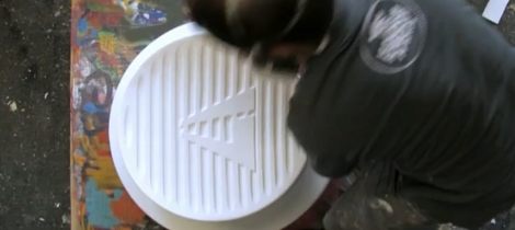 Fat Cap Chair - Graffiti Design