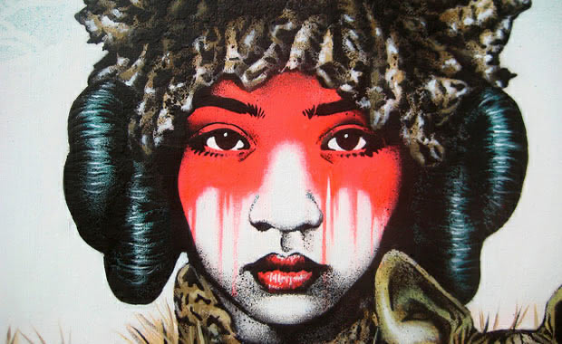 Fin DAC’s Female Stencil Art Series