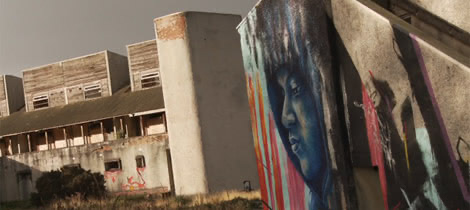 Abandoned Painting: The Ghostvillage Project