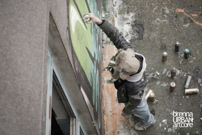 nychos graffiti action