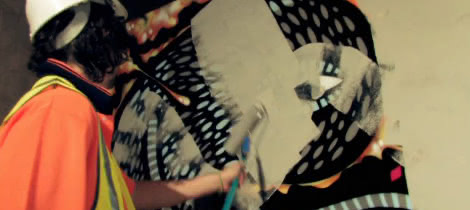 Graffiti Buffing in Gallery?!