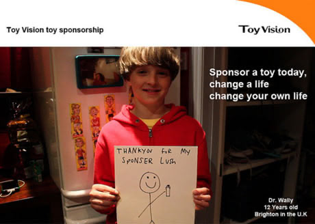 Graffiti Sponsorships - A Heart for Toys