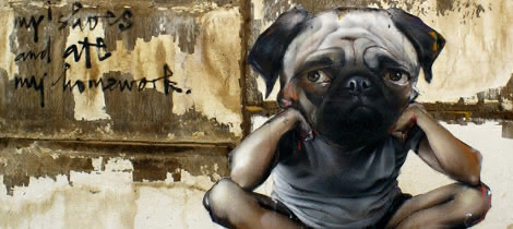 Herakut Exhibition Photos