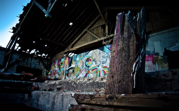 iemza - abandoned painting