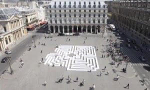 L’Atlas Cartons Installation