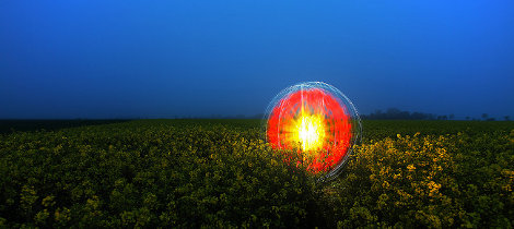 Light Art Performance Photography