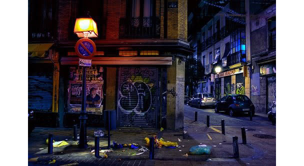 luzinterruptus urban light art