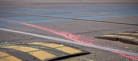 Massive Paint Attack in Berlin