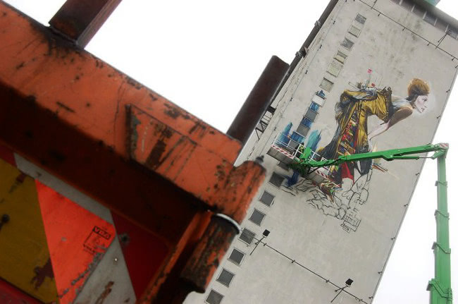 Steve Locatelli Antwerp mural