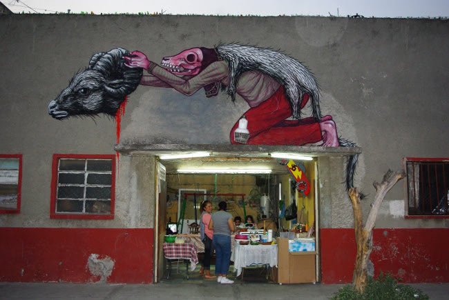 roa and saner in mexico