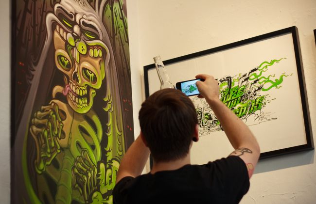 nychos graffiti exhibition