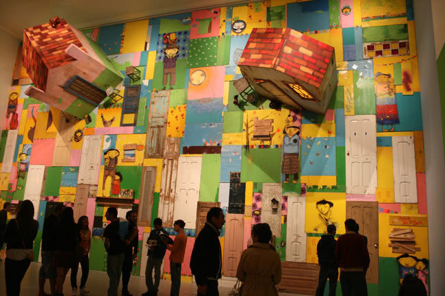 os gemeos - art installation