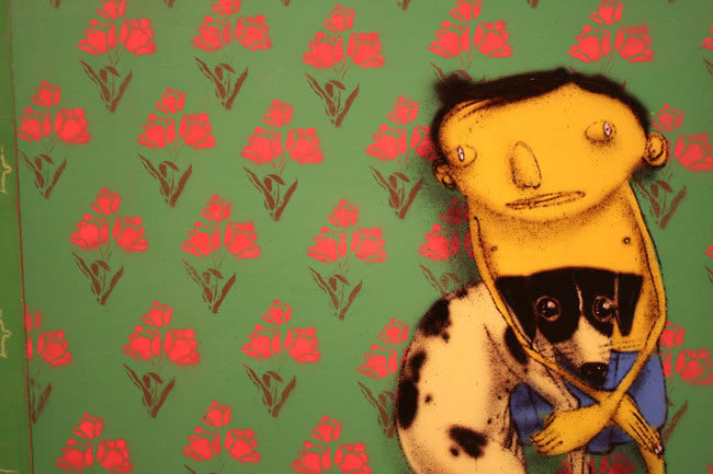 os gemeos - graffiti exhibition