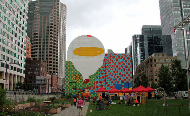 Os Gemeos Mural Boston