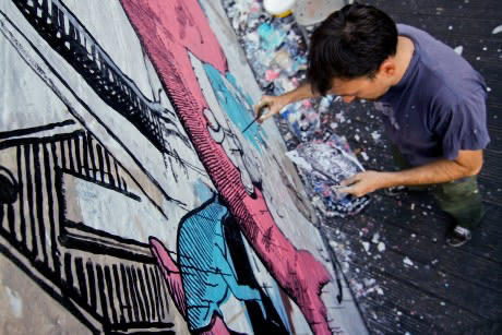 ozmo mural art london