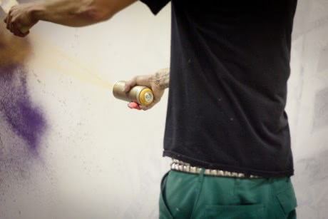 think - spray can action