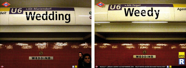 red retro - berlin wedding