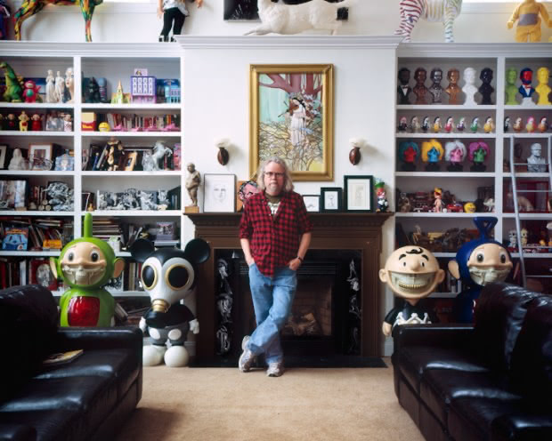 ron english - studio visit 