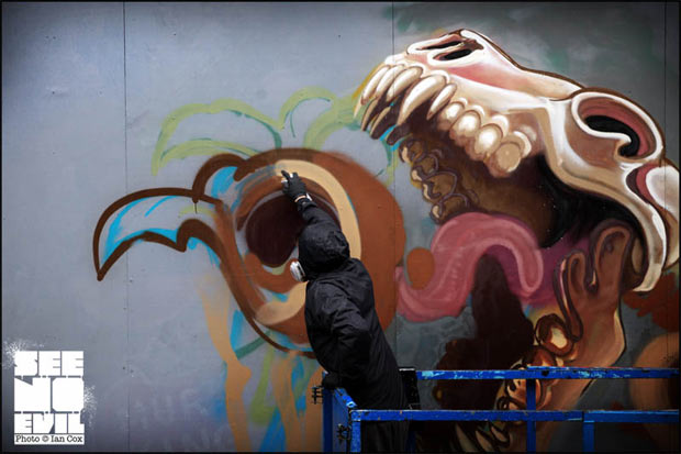 See No Evil Bristol - Final Walls