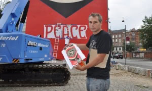 Shepard Fairey Mural, Copenhagen