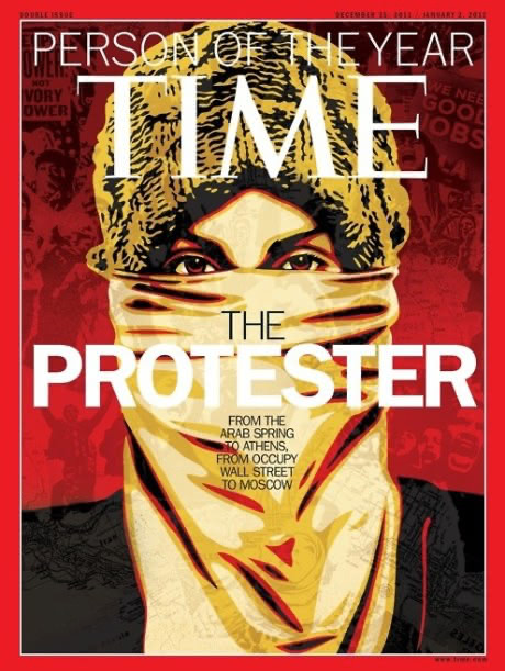 Shepard Fairey - Protester