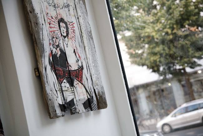 sid vicious - stencil art