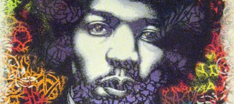 Stencil Art: Fin DAC commemorates Hendrix