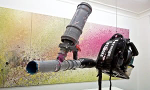 Stephen Hiam’s Chaos Painting Machine