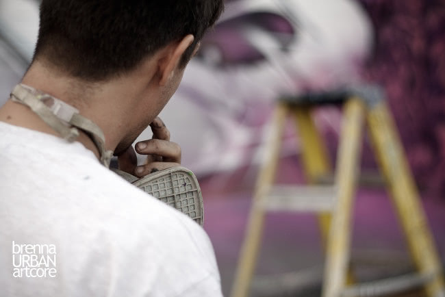 nychos graffiti wall