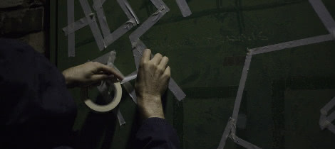 Tape Art: BUFFdiss in Action