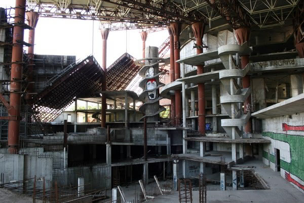 abandoned russian waterpark
