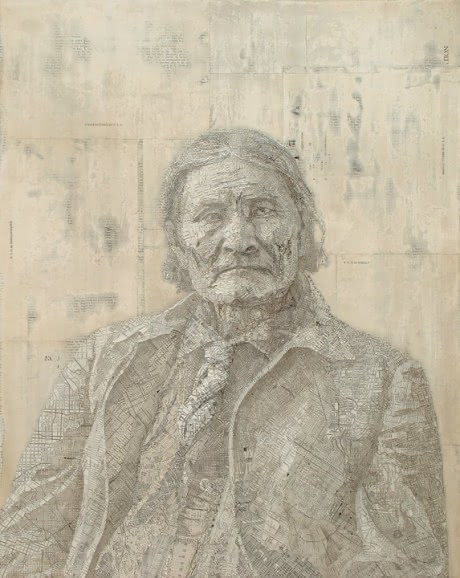 Matthew Cusick - map works